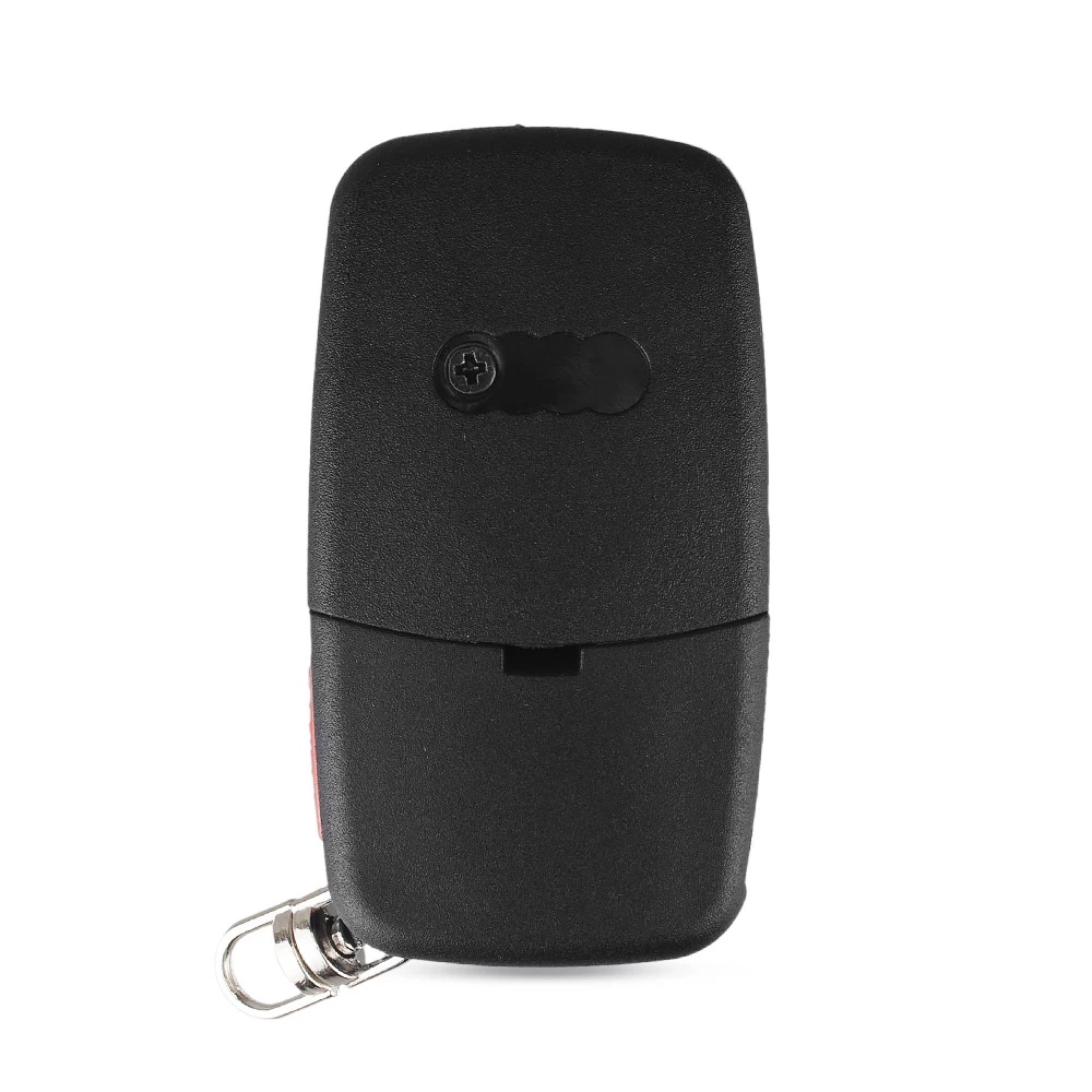 KEYYOU For Audi TT A4 A6 A8 S4 S6 S8 Old Models CR1620/CR1616 3 Buttons Flip Folding Remote Key Case Shell HU66 Blade | Автомобили и