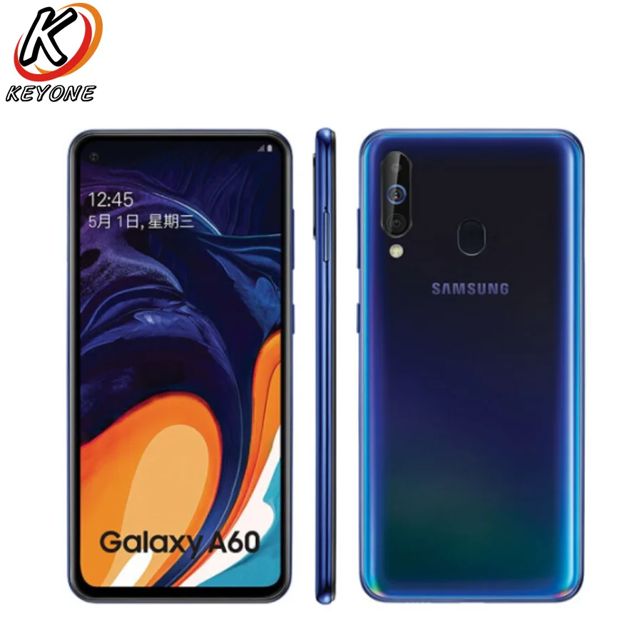 Бренд Samsung Galaxy A60 LTE мобильный телефон 6 3 дюйма ГБ ОЗУ 128 Гб ПЗУ Восьмиядерный