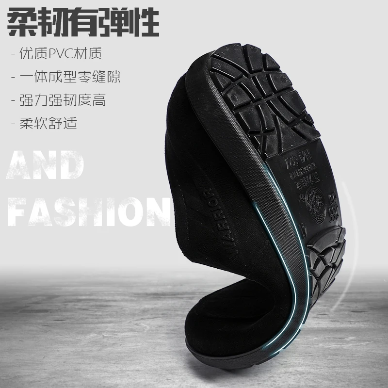Мужские Нескользящие ботинки Chef Shoes водонепроницаемая Повседневная резиновая