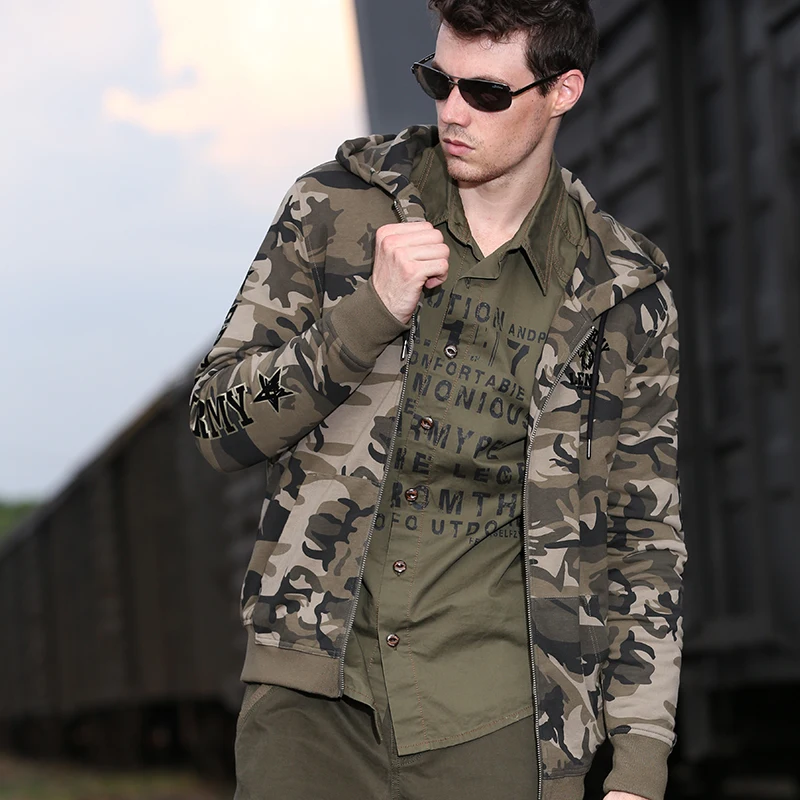 Бесплатная армейская камуфляжная куртка мужская верхняя одежда 2018