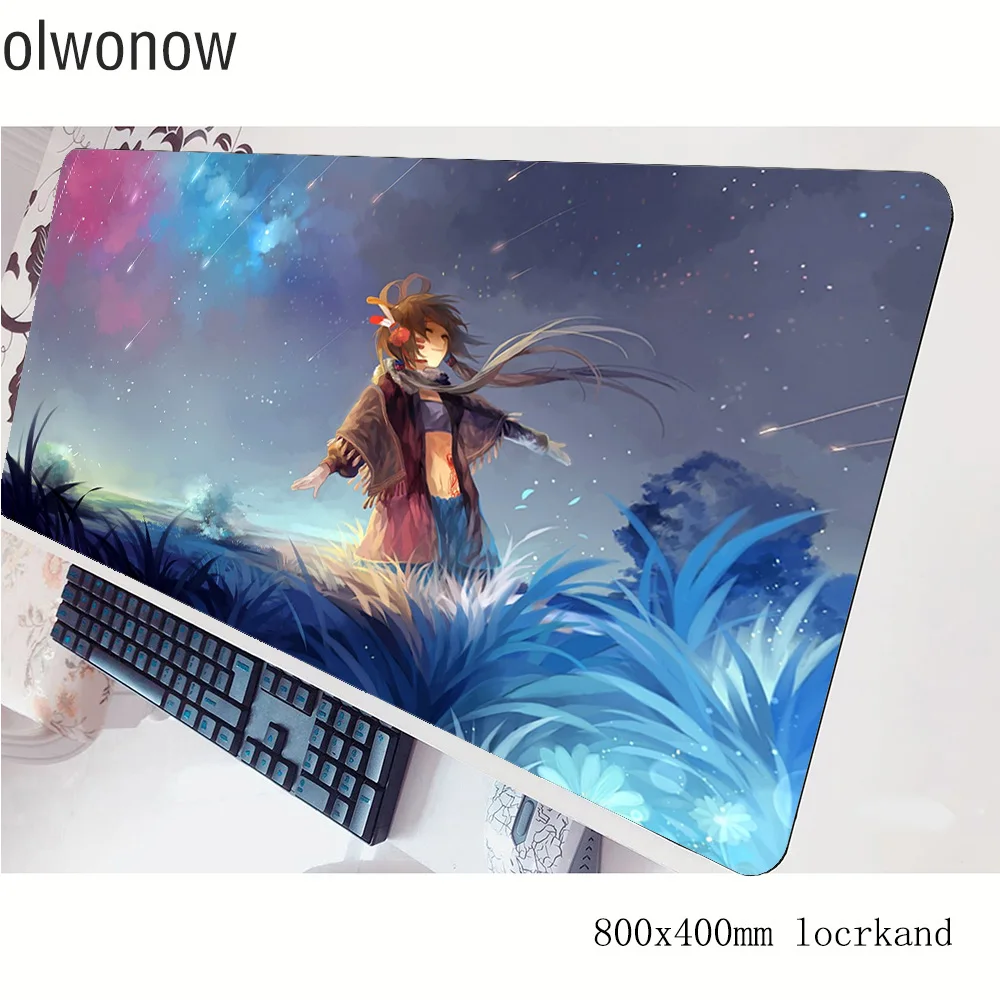 Игровой коврик для мыши в стиле аниме офиса 800x400x3 мм большой игровой xl аксессуары