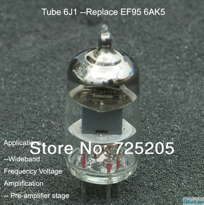 Трубка 6J1 J военный класс для Hi-Fi трубного усилителя модель WVT2103 замена EF95 6AK5