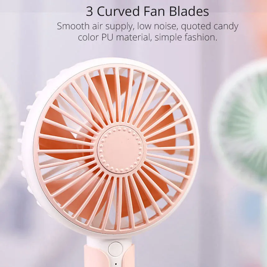 Мини вентилятор USB портативный компьютер ПК электрический настольный для