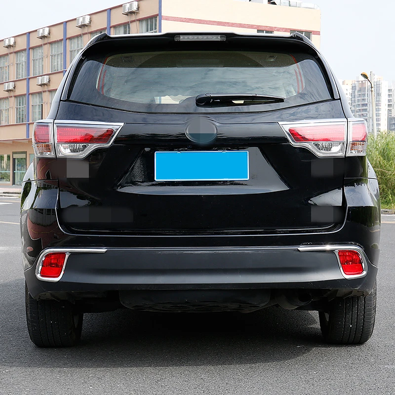 Автомобильные задние противотуманные фары Накладка полоса ABS хромированная