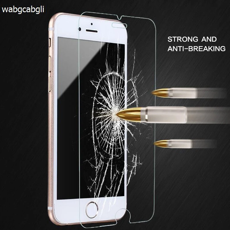 

wangcangli for iphone x screen protector glass for iphone 7 tempered glass more for iPhone 6 7 8 plus 9h protective Glass