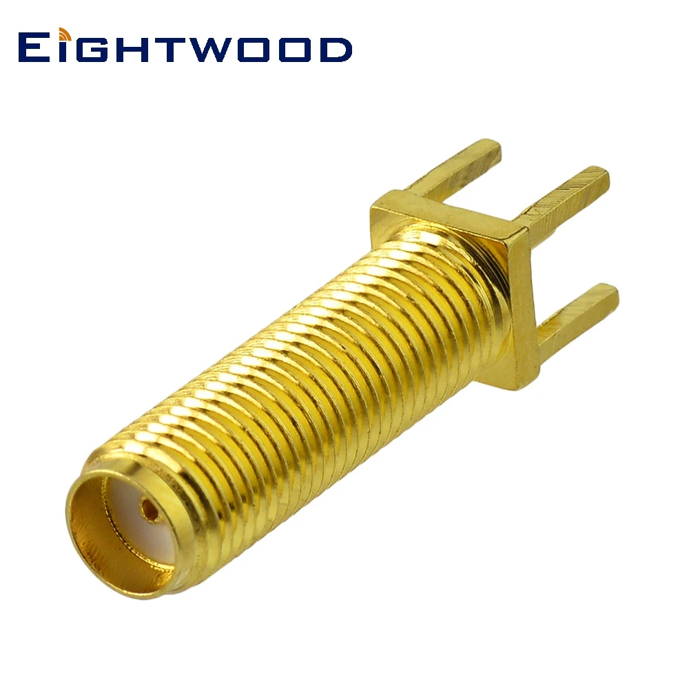 Eightwood 5 шт. SMA Jack женский радиочастотный коаксиальный разъем адаптер через