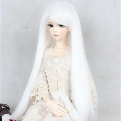 BJD/SD кукла Искусственные парики Фотон/minifee Хлоя мужской/кукла женщина черный длинный парик/3/1/1/6 немедленно отправлены