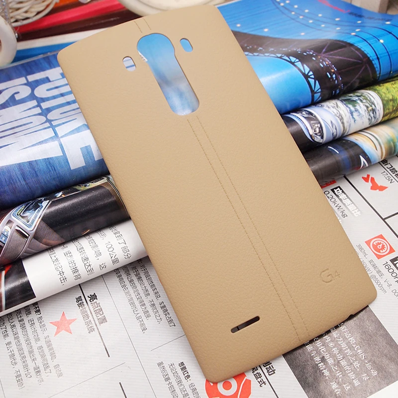 Чехол для мобильного телефона для LG G4, задняя крышка для батареи, чехол для двери, задняя крышка+ NFC для LG G4 H815 H810 H811 - Цвет: Khaki
