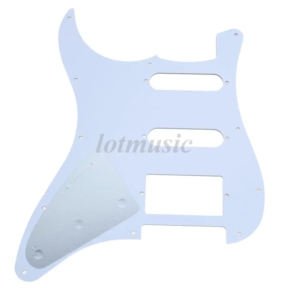 Электрогитарная пластина для царапин HSS ST Style запасные части 3 слойная жемчужная
