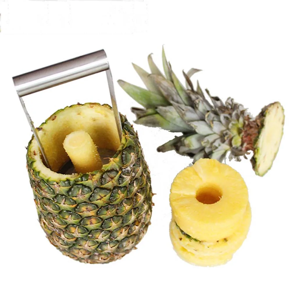 Pineapple Slicer Stainless Steel Cutter Corer Peeler Fruit Knife Vegetable Tools Home Artist | Дом и сад