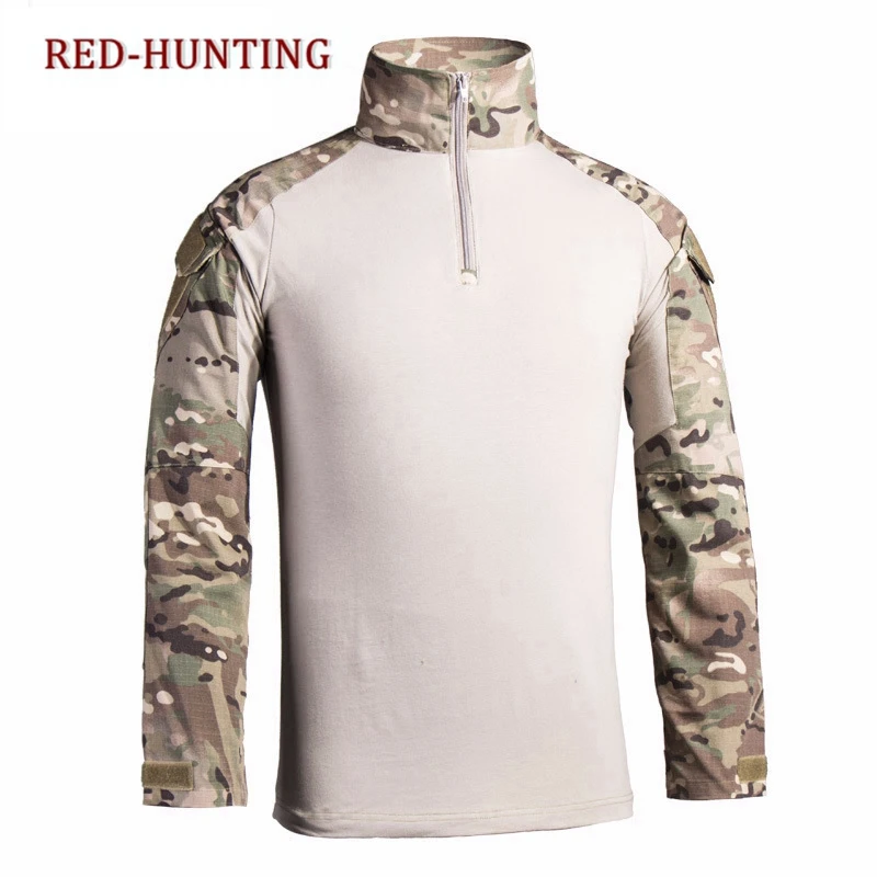 Мужские тактические рубашки для спорта на открытом воздухе армейские