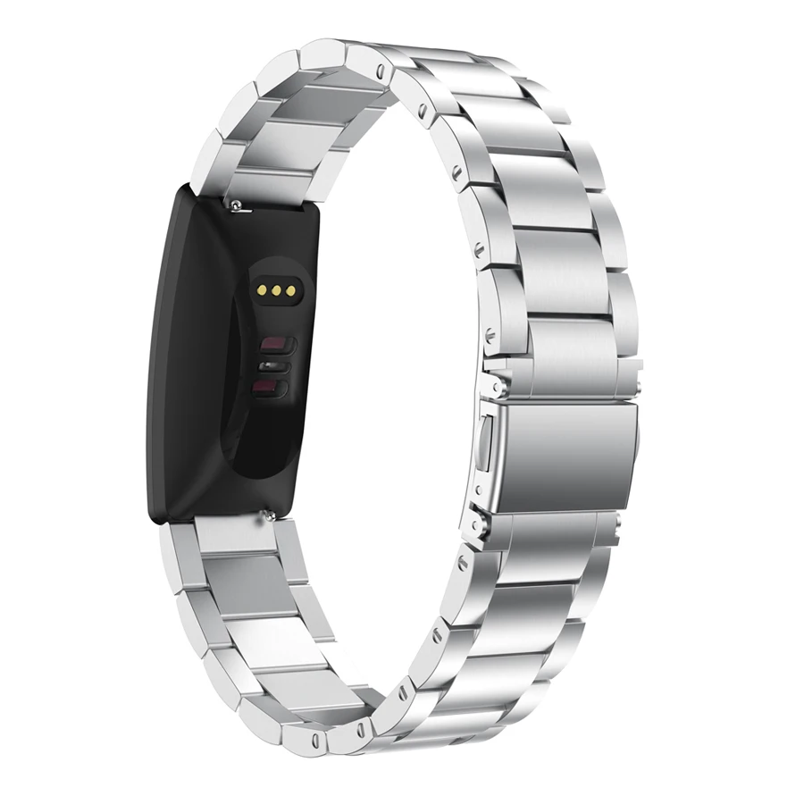 Ремешок сменный из нержавеющей стали для смарт-часов Fitbit Inspire/Inspire Hr | Наручные