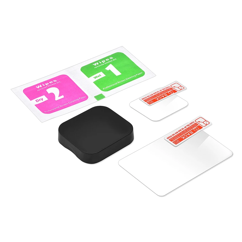 ORBMART Ultra-Clear Tempered Glass Lens Protector + Screen Hard Cap Cover For GoPro Hero 5 6 7 Black Gopro5 | Электроника