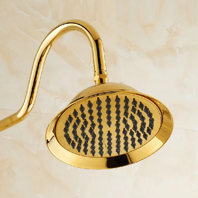 Современный золотистый телефон роскошные смесители с ручной душевой лейкой