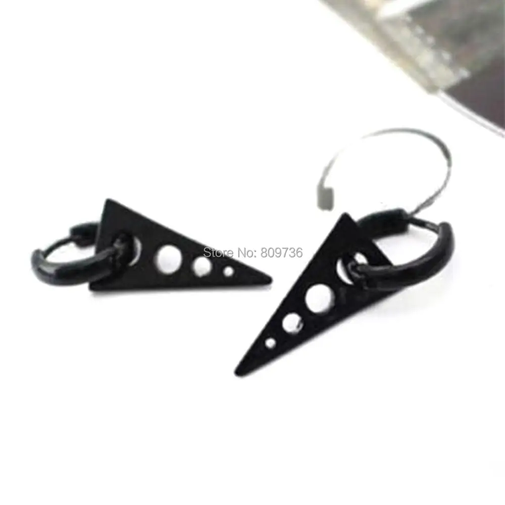 Серьги гвоздики в стиле панк для мальчиков ювелирные изделия с V образным вырезом
