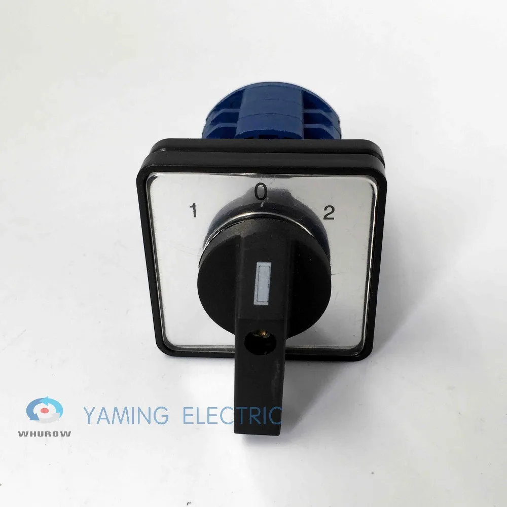 Переключающийся переключатель 3 позиционирования 690V 25A полюса поворотный