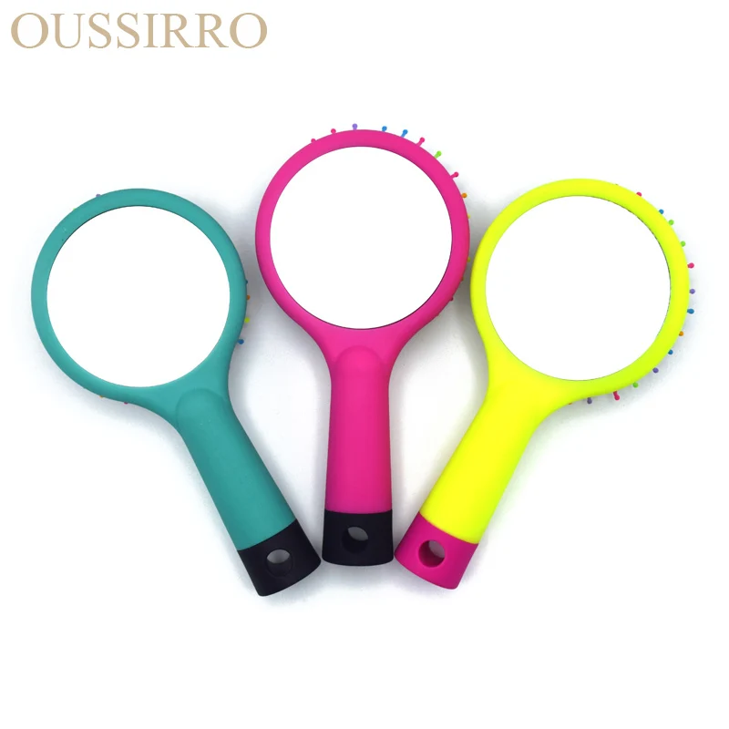 1 шт. Магия Лидер продаж Радуга объем антистатические волос локон прямой массаж