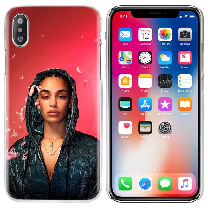 01 Jorja Smith Case Cover Clear Hard PC for iPhone XS Max XR 7 8 6 6s Plus X 5 5s SE 5C 4 4S - Цвет: 01