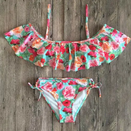 Для женщин ТПР штук цветочный бюстгальтер бикини 2019 ванный комплект купальник