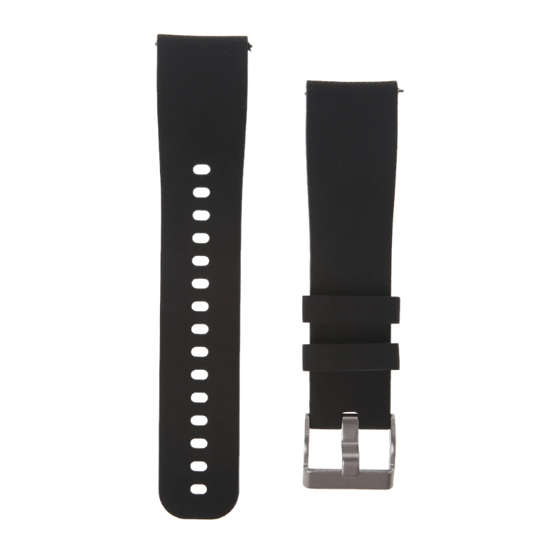 BK Силиконовый ремешок для наручных часов Garmin Vivoactive 3/samsung gear Sport S4 - Цвет ремешка: BK