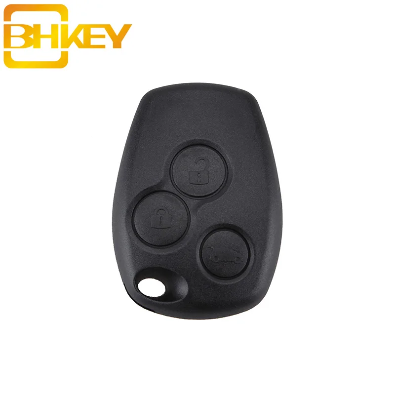 Трехкнопочный автомобильный чехол для ключа BHKEY без лезвия Renault /Clio /Modus /Trafic
