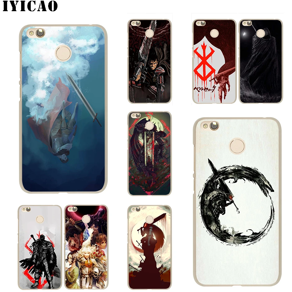Жесткий чехол IYICAO Berserk Guts для Redmi 8A 6A 4A S2 Note 7 3 4 4X 6 5 Pro 5A Prime Plus Go|Чехлы-накладки| |