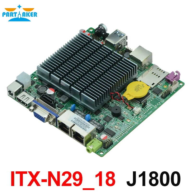 Материнская плата J1800 Nano ITX материнская OEM 12*12 см|nano itx motherboard|itx motherboardnano |