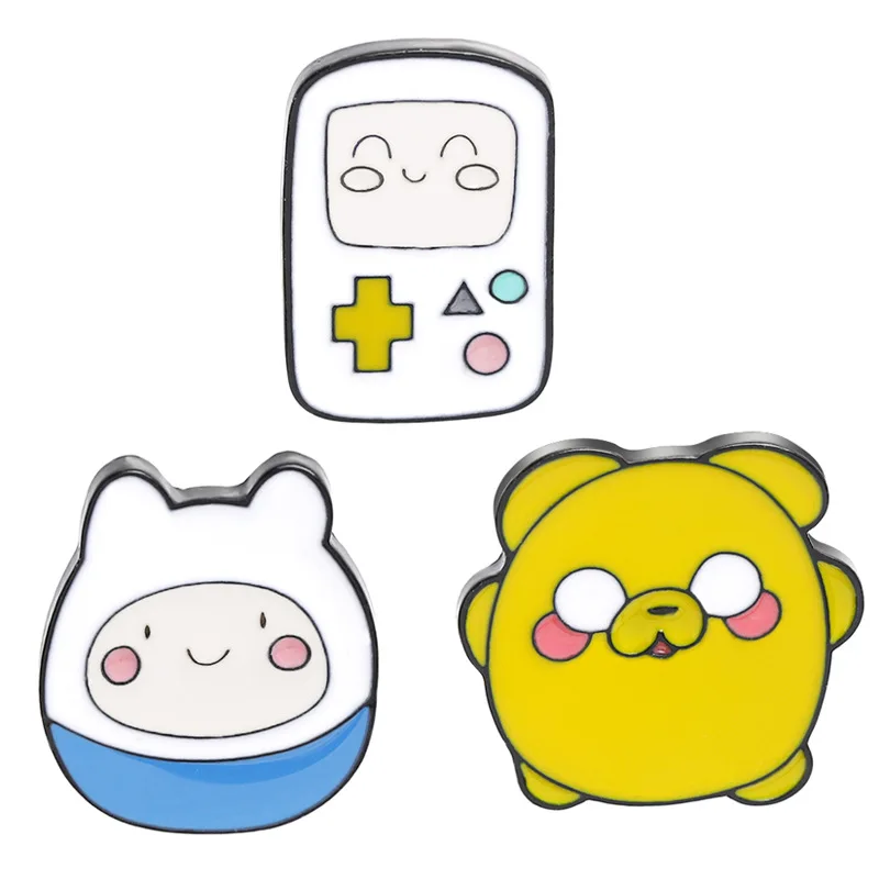 High Quality Adventure Time Bmofenenjieke Cartoon Brooch Badge Jewelry Good Friend Gift Wholesale | Украшения и аксессуары