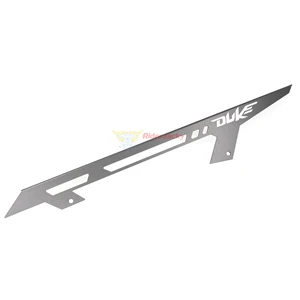 Titanium Для KTM DUKE 390 2013- DUKE 125 2011- DUKE 200 2012- алюминиевая Мотоциклетная цепь Защитная крышка - Цвет: Titanium