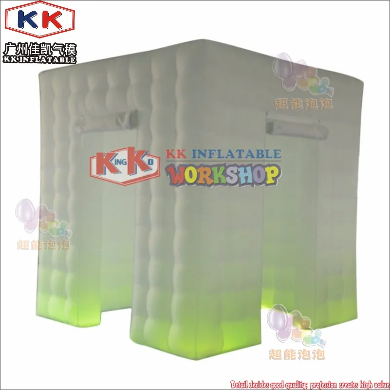 2 5x2 5 mts cube светодиодный надувной фотобокс сделано в Гуанчжоу KK надувная фабрика