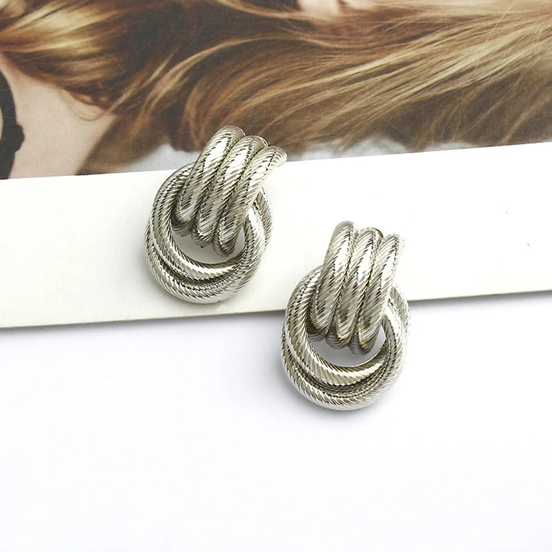 Большие круглые Висячие серьги для женщин богемные геометрические Макси