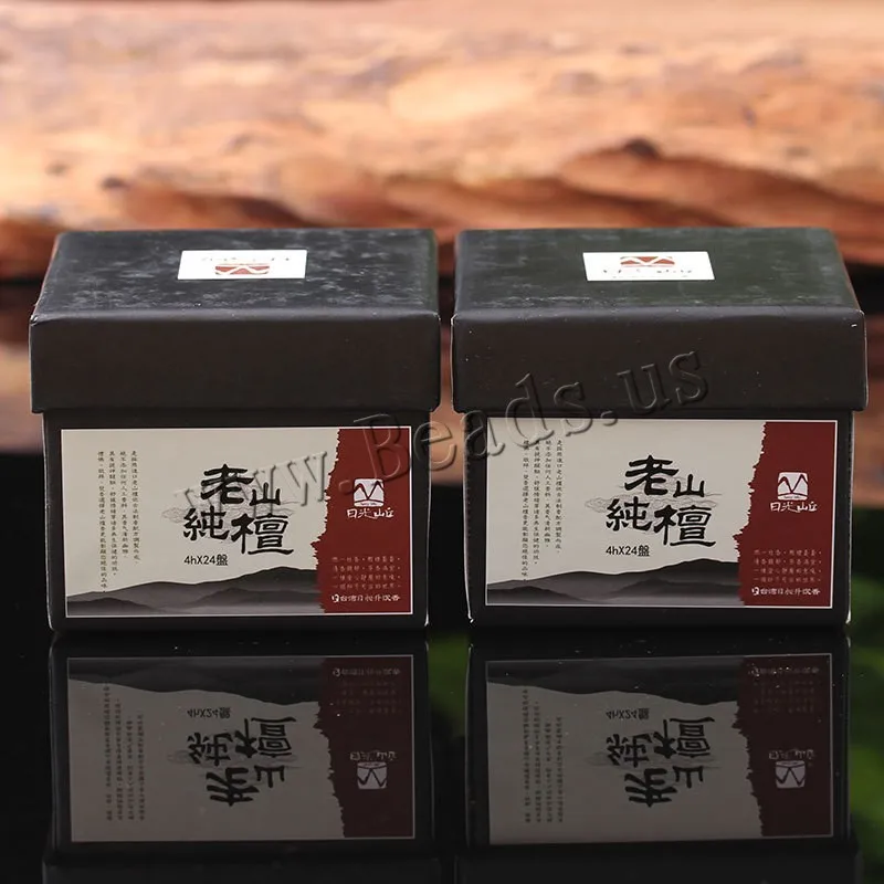 48 катушек натуральная сандаловая катушка благовония комаров Agarwood Wormwood катушки