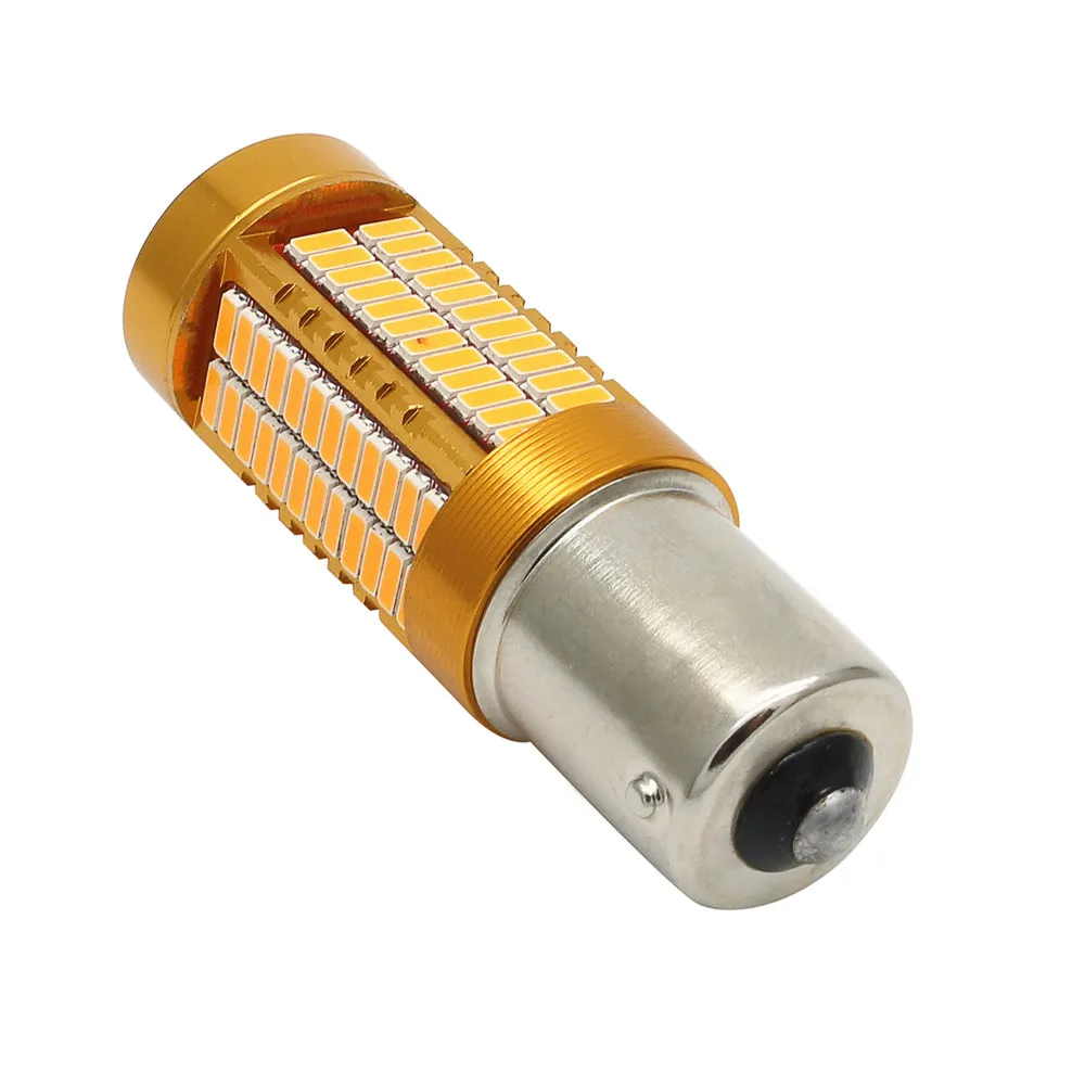 2 шт. Автомобильный Универсальный P21W 1156 BA15S 4014 750lm 106SMD белый 6000K супер яркие