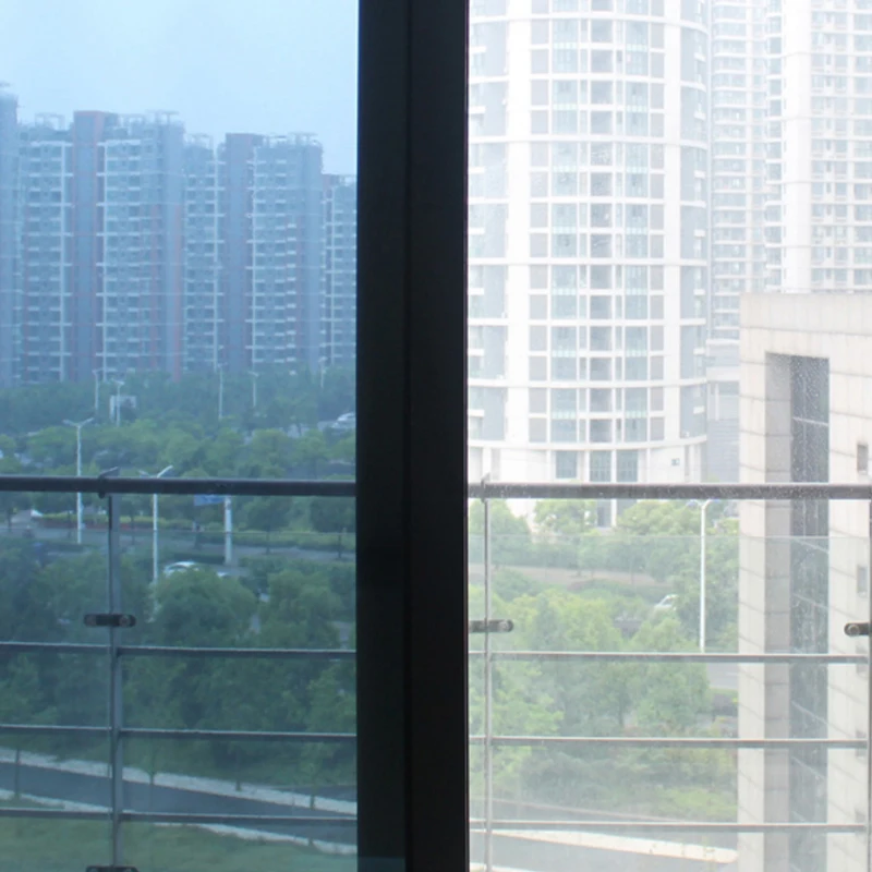 Причудливая оконная пленка односторонняя зеркальная дневная