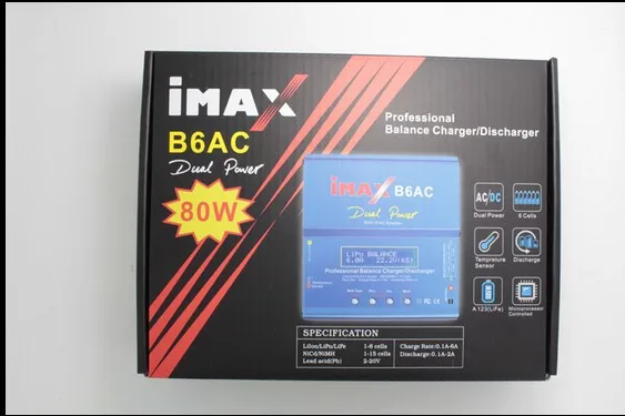 

RC LiPo Battery Balance charger B6AC 2S to 6S Tplug version rc airplane parts