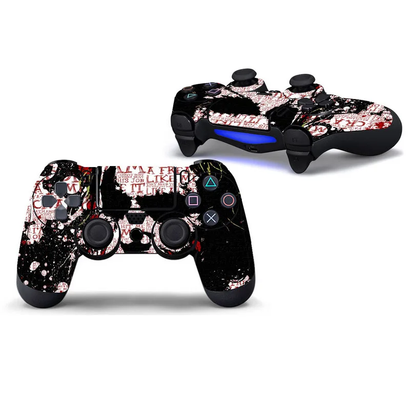 11 Джокер Защитная Наклейка для PS4 контроллер кожи для Playstation 4 наклейка аксессуары - Цвет: 11