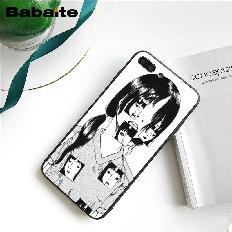 Babaite Junji Ito футболки ужас чехол для телефона для iphone 11 Pro 11Pro Max 8 7 6 6S Plus X XS MAX 5 5S SE XR - Цвет: A16