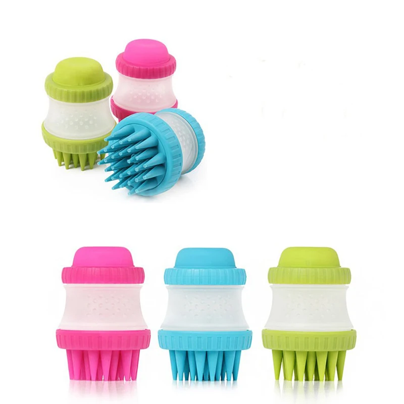 Прямая доставка нежный собака шайба Pet Кисть Deshedding эффективное Уход за лошадьми