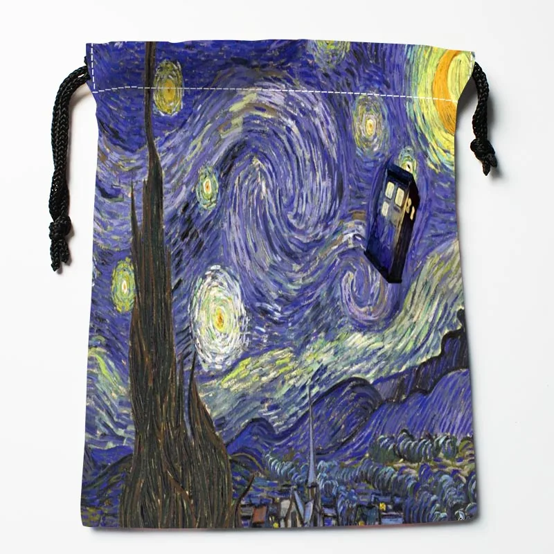 Сумка для хранения с принтом Ван Гога сумка звездной ночи размер 18x22 см| |