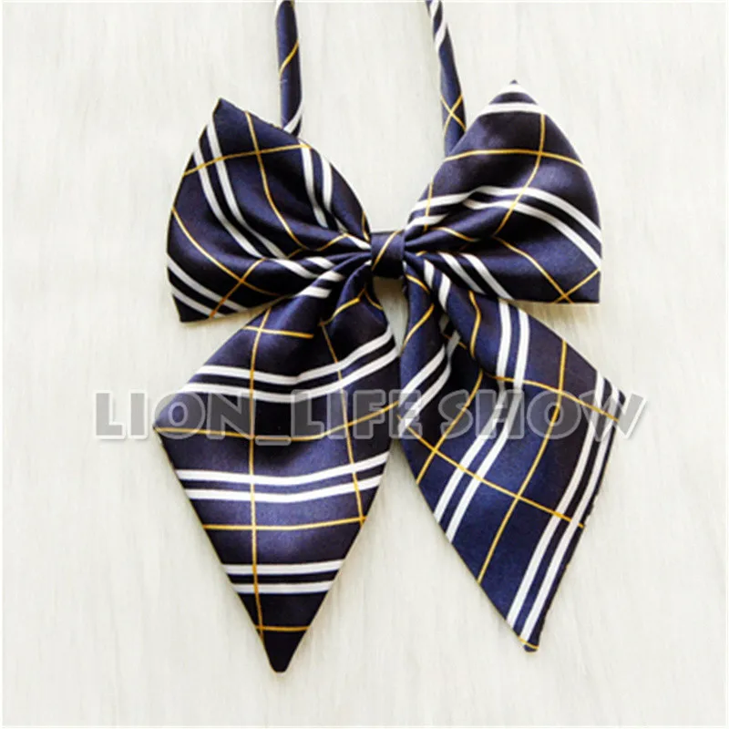 Damen японская Лолита школьная форма JK-Stickerei ручной работы Fliegen Bowtie - Цвет: 3