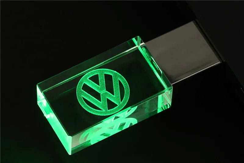 JASTER VW crystal+ металлический USB флеш-накопитель 4 ГБ 8 ГБ 16 ГБ 32 ГБ 64 ГБ 128 Гб Внешняя карта памяти u диск