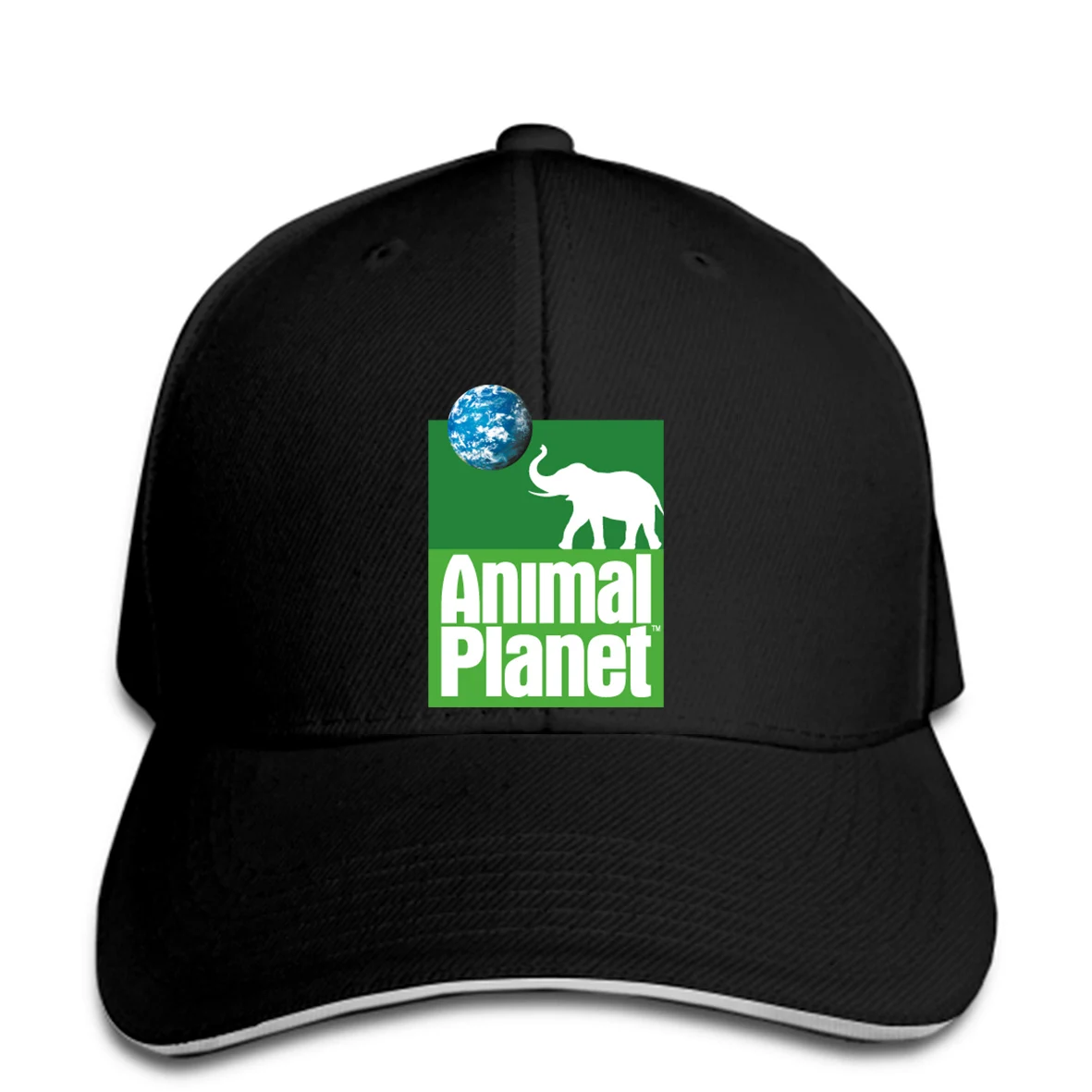 Бейсболка с логотипом Animal Planet Logo солнцезащитный козырек Кепка|Мужские бейсболки|