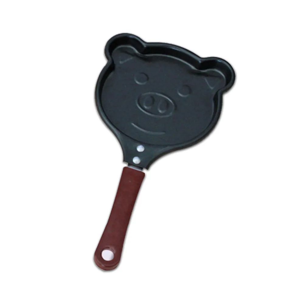 Антипригарная машина для блинов мини поросенок мультяшный антипригарный горшок