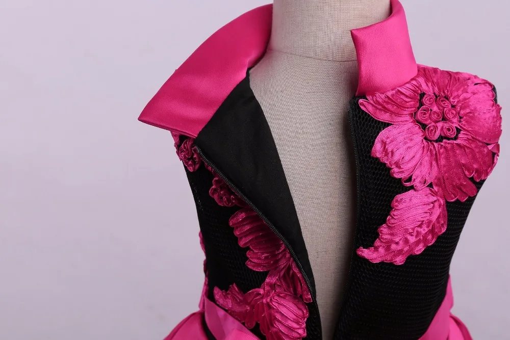 

Hot Fashion Children Dress For princess Printing Girls girls Flower Baby Clothes wedding birthday party dress Sleeveless 2-10T