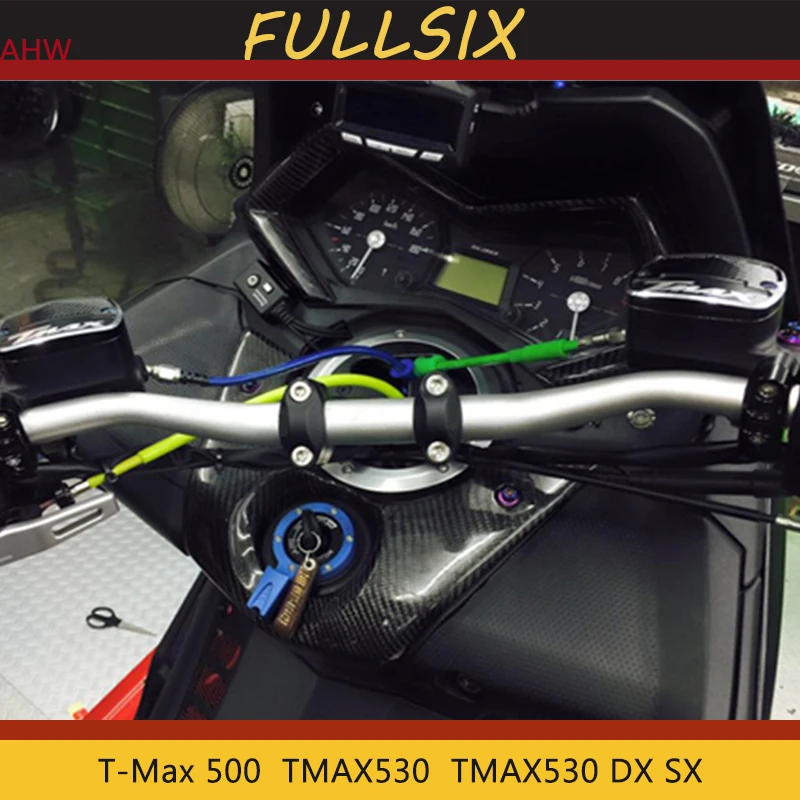 Аксессуары для мотоциклов T-Max комплект RISER POUR GUIDON для YAMAHA TMAX 500 2008 2012 TMAX 530 12-18tmax 530 dx sx