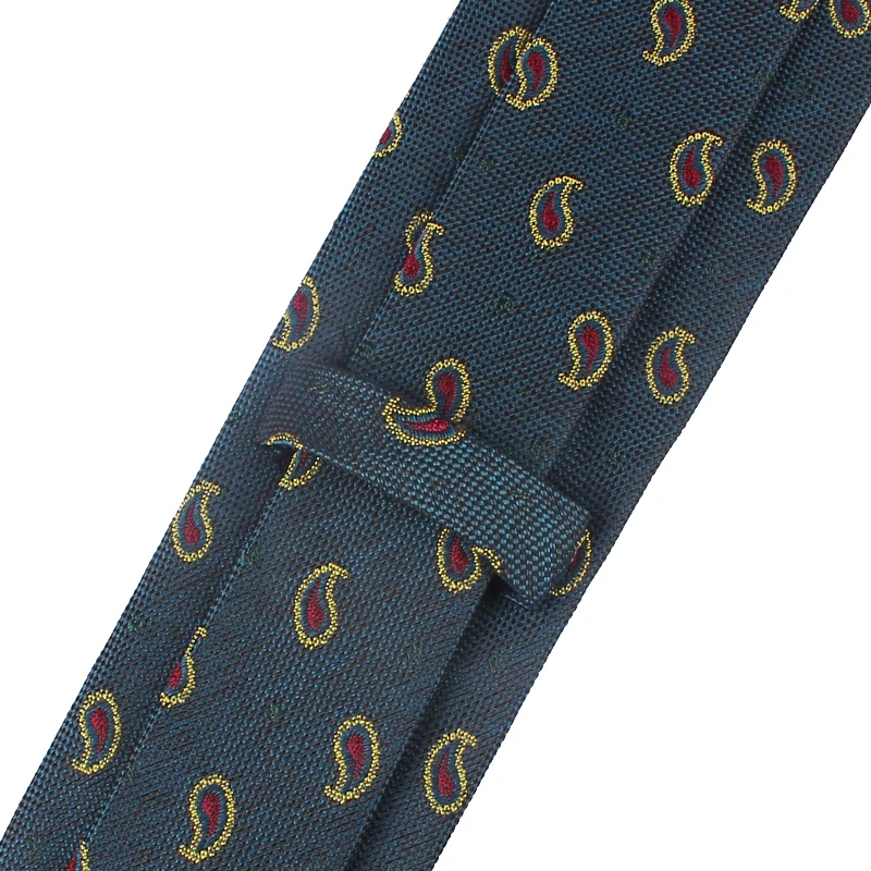 Мужской жаккардовый галстук с принтом пейсли цвет в ассортименте|Мужские