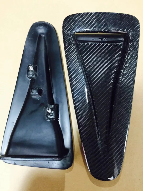 Козырек вентиляционного отверстия CF 2 шт. (пара) для Skyline R35 GTR OEM Стиль углеродное