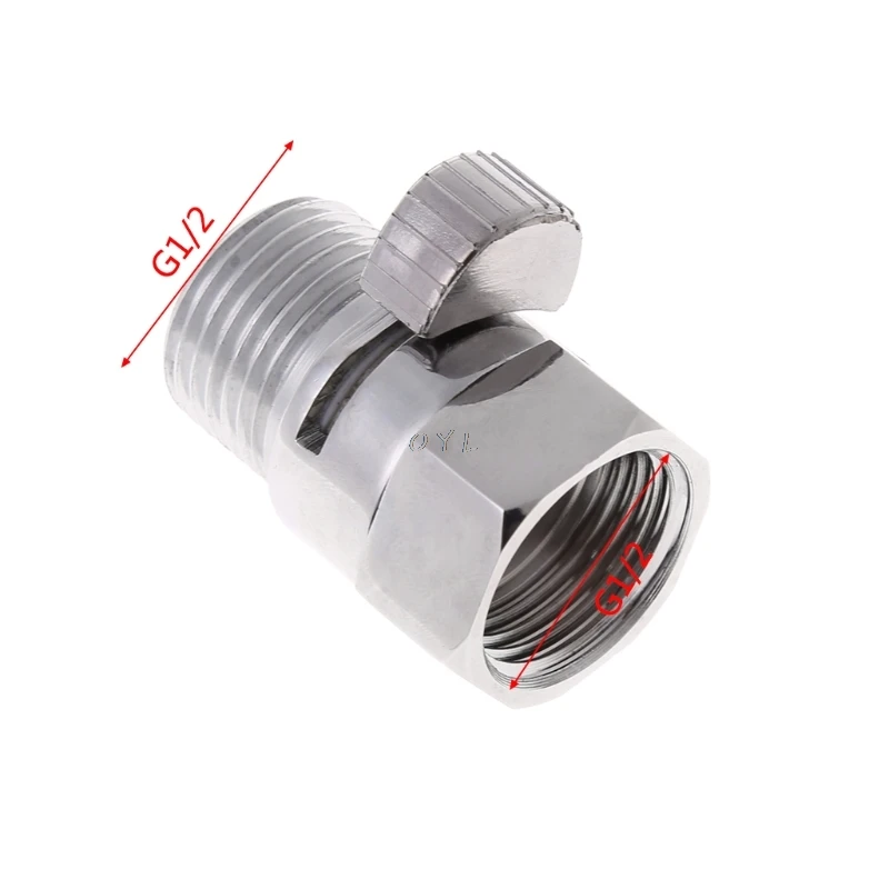 Полностью латунный запорный клапан G1/2 &quotдля душевой лейки с быстрой