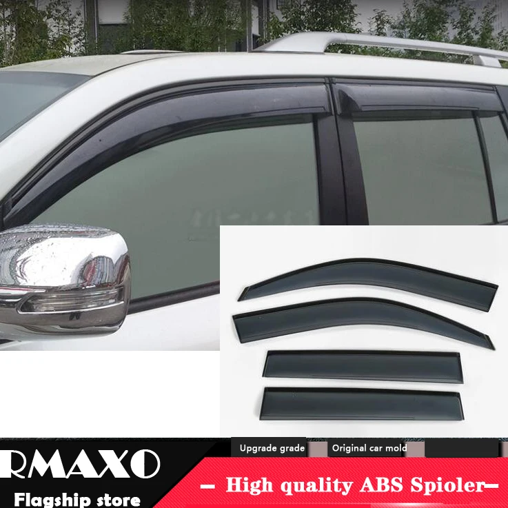 Для TOYOTA LAND CRUISER 2010 2018 Пластиковые оконные козырьки вентиляционные оттенки Защита