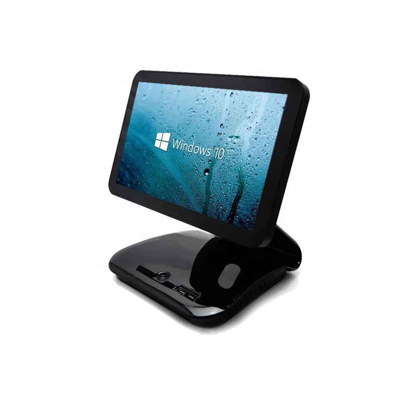 POS система все в одном Windows 15 6 дюймов 10 точек емкостный сенсорный экран заказа